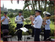 Band from the USNS Comfort