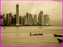 view from Cinta Costera walkway