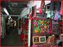 Artisans' market near Plaza Cinco de Mayo